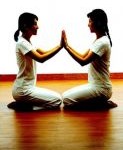 partner yoga class